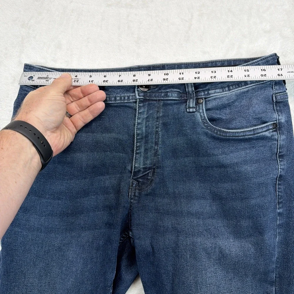 The Perfect Jean NYC Slim Fit Stretch Jeans Men's 34x32 Medium Wash Denim